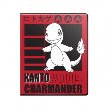 Charmander 9 kišenių albumas Pokémon kortelėms Ultra Pro